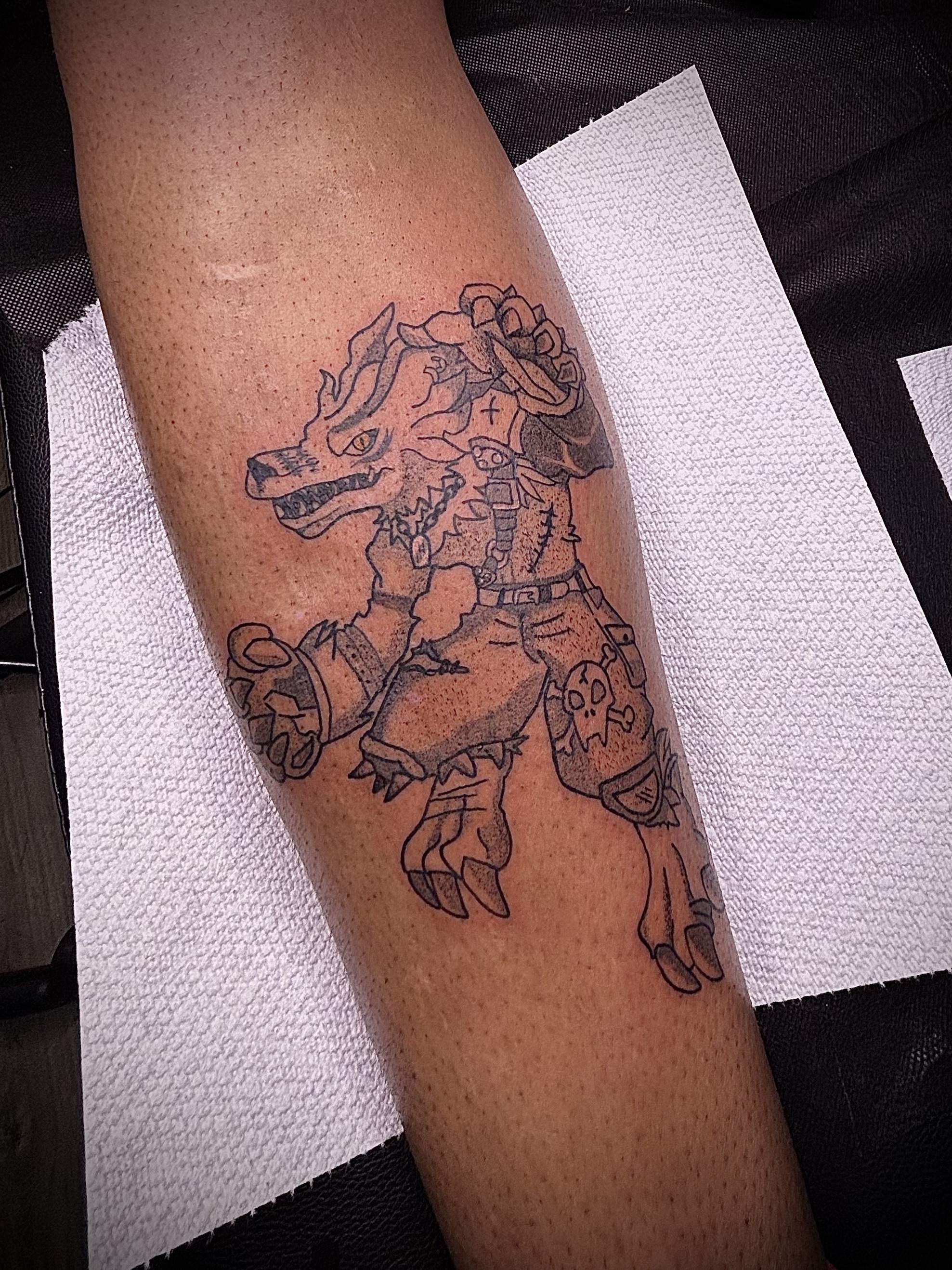 Anime tattoo 2